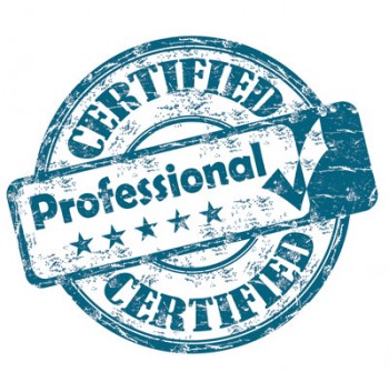Certified Professional Blue Stamp